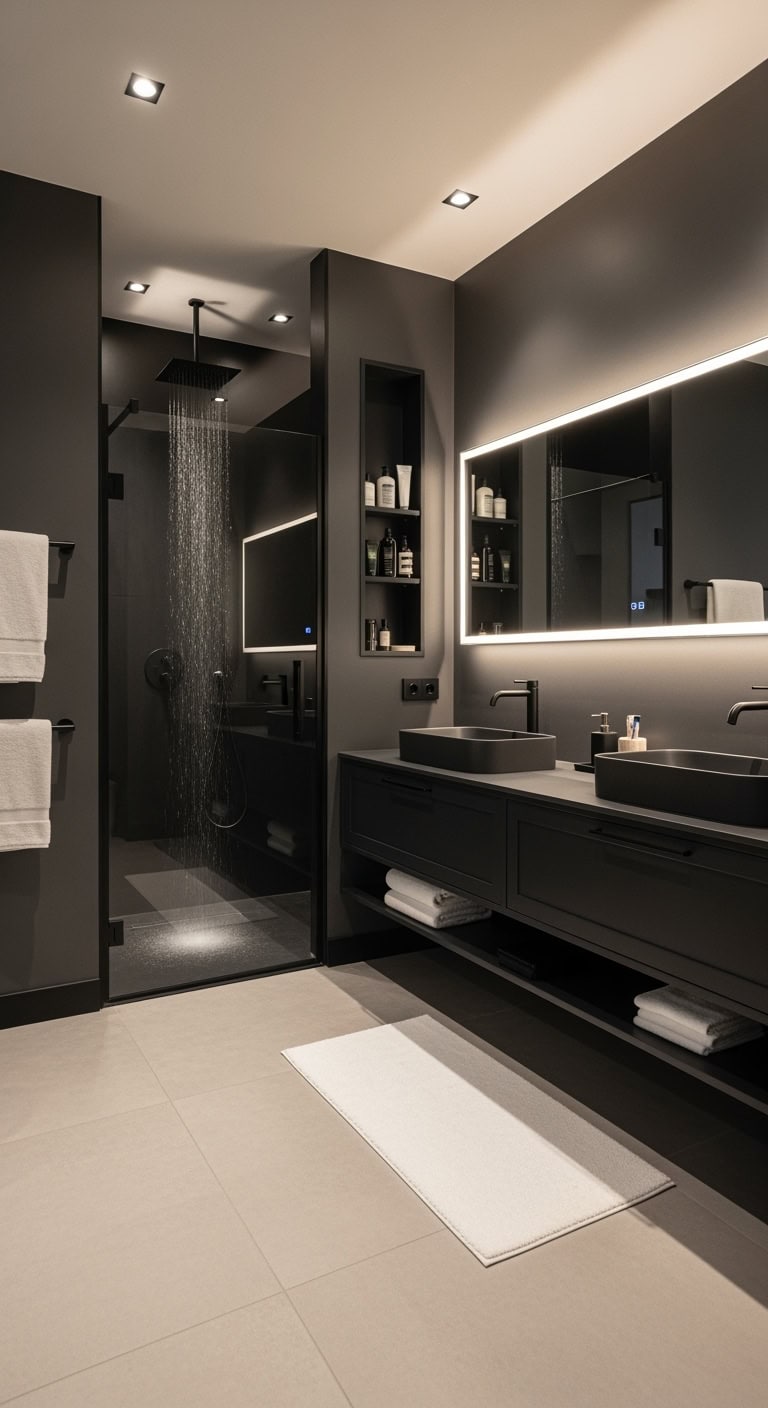 moody sophisticated mysterious chic