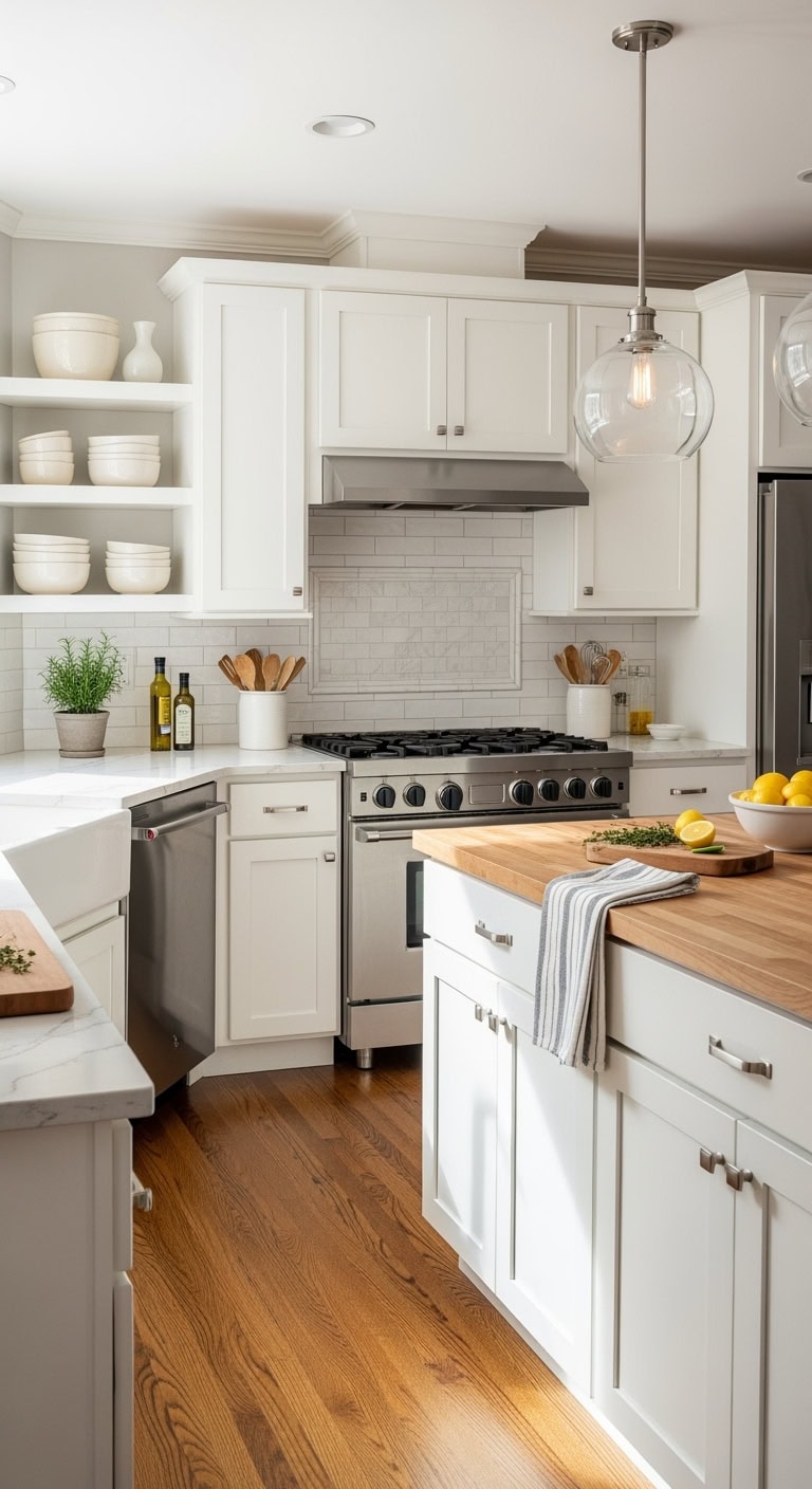 budget friendly shaker cabinet renovation