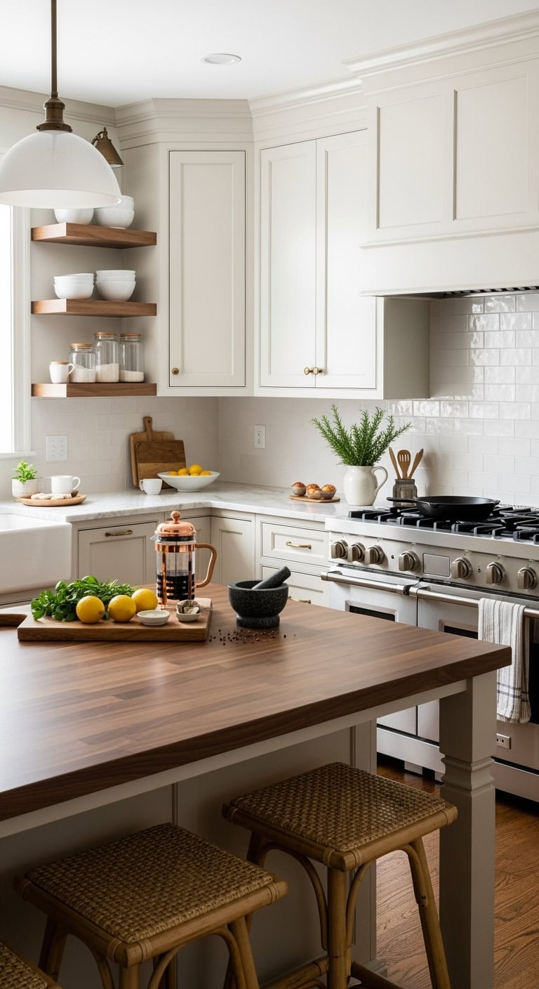 cozy rustic layered hygge