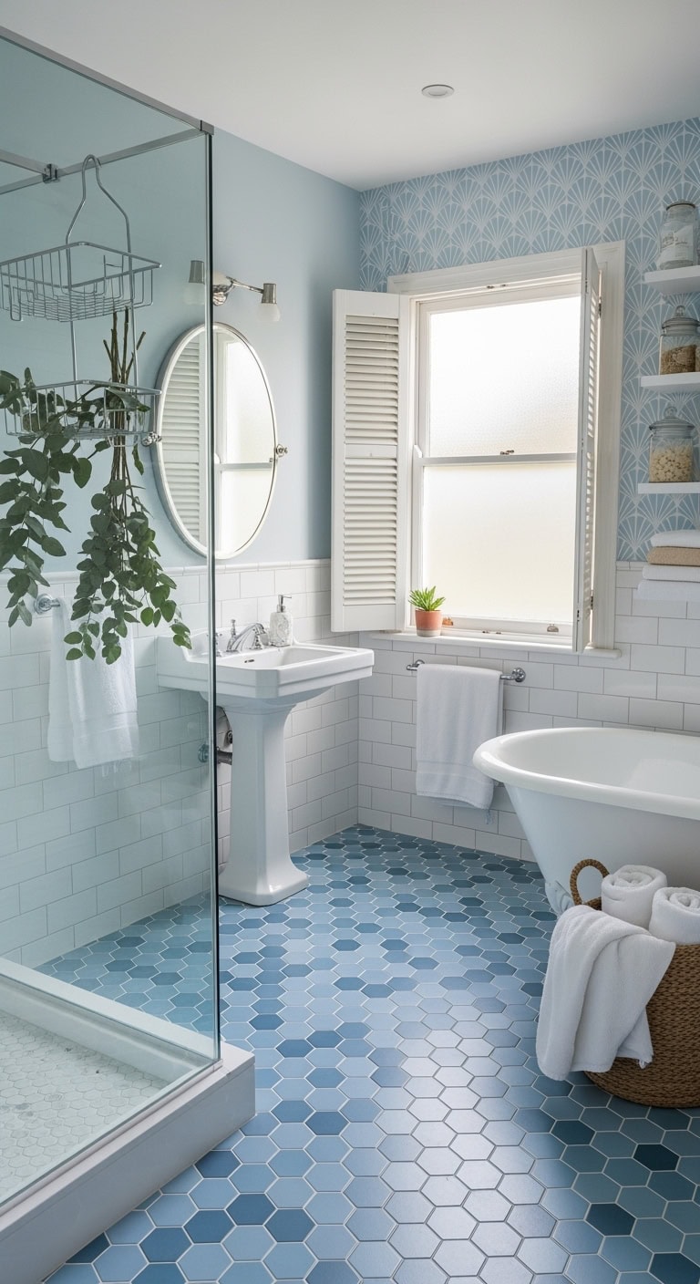 vintage tile pattern revival charm