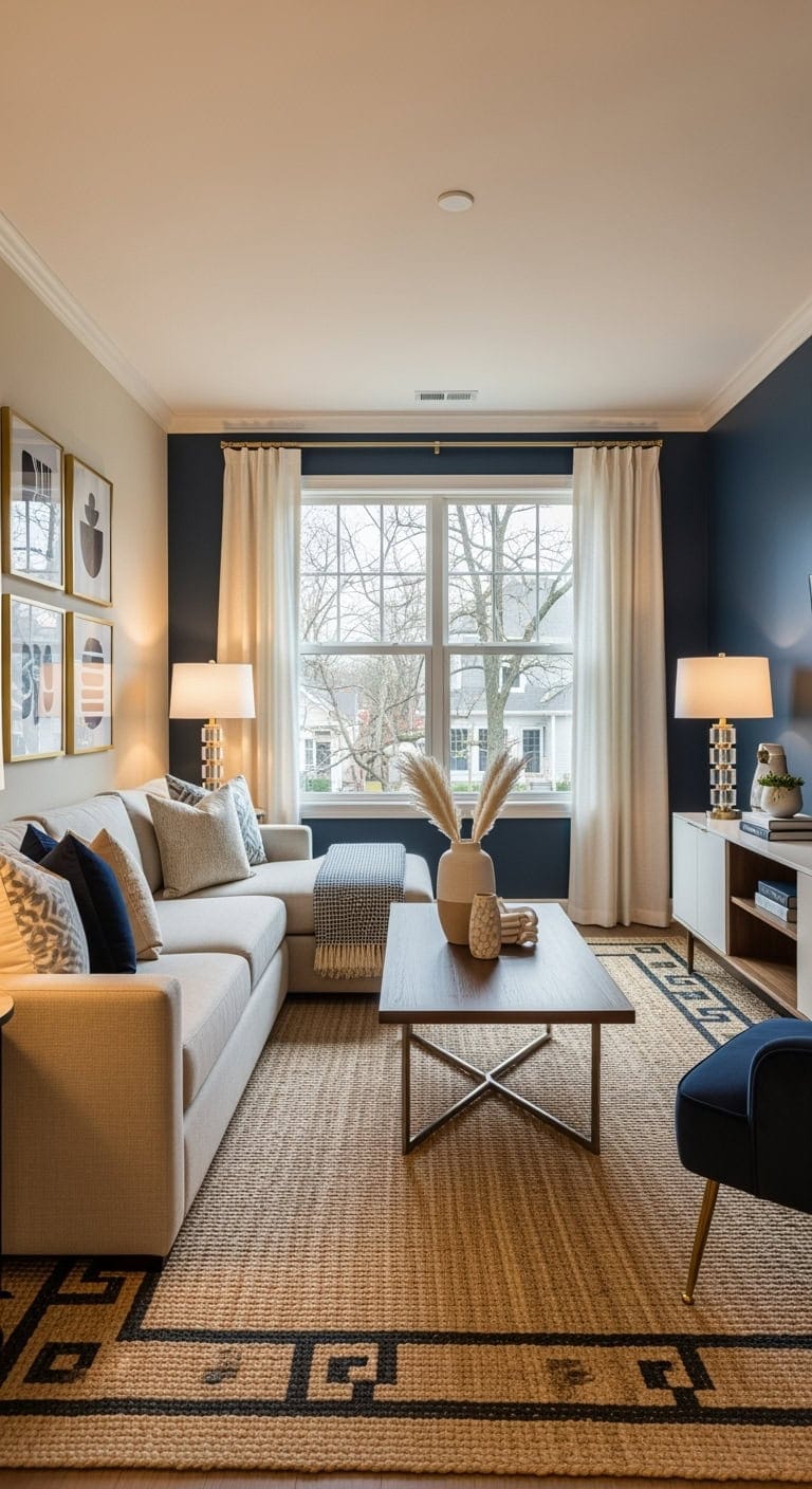 sophisticated cozy modern traditional blend