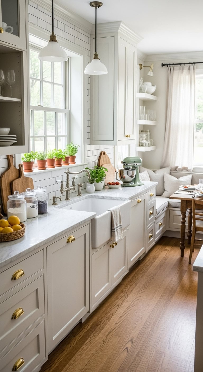 timeless classic cream kitchen