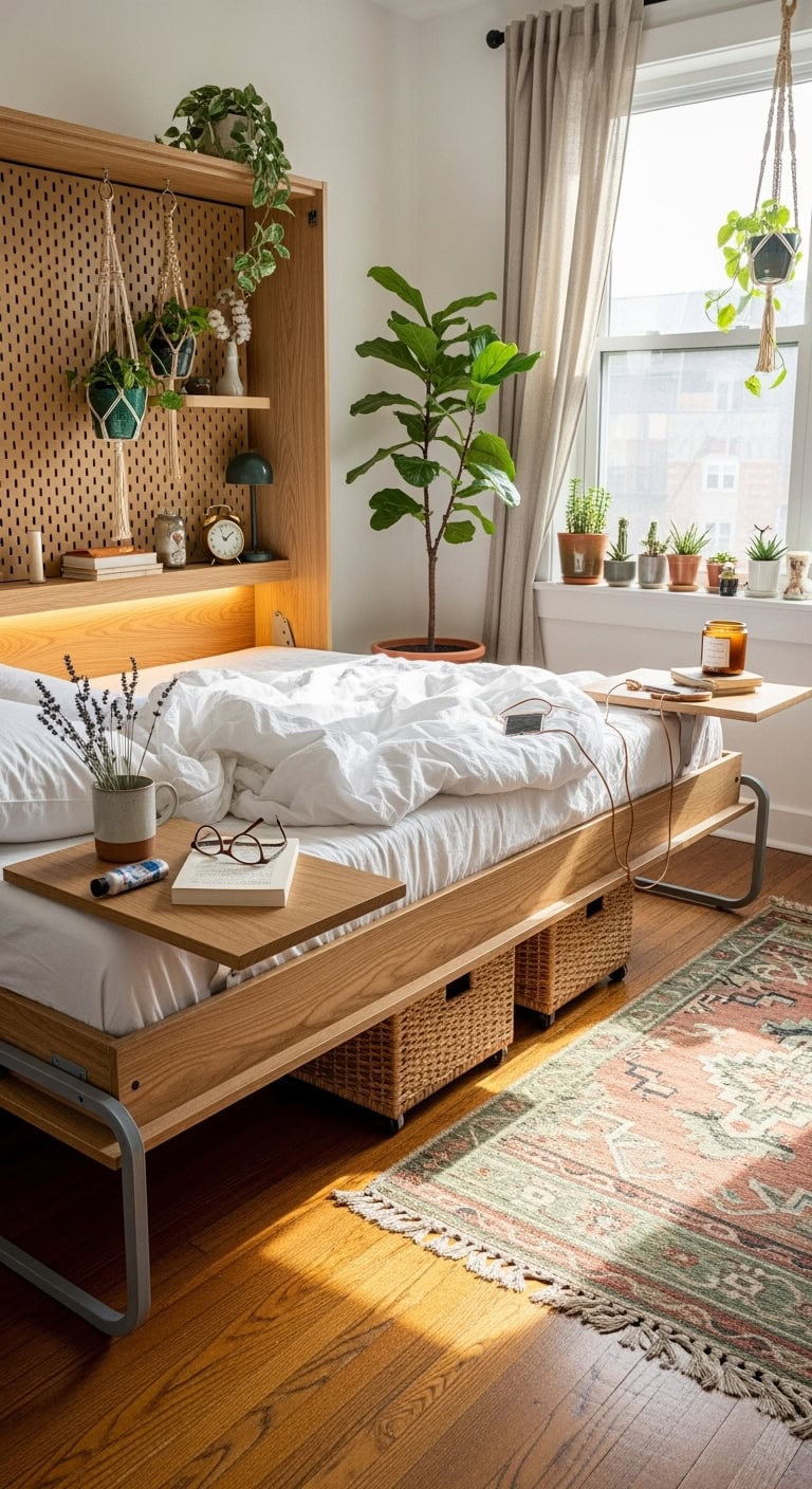 space saving multifunctional furniture solution