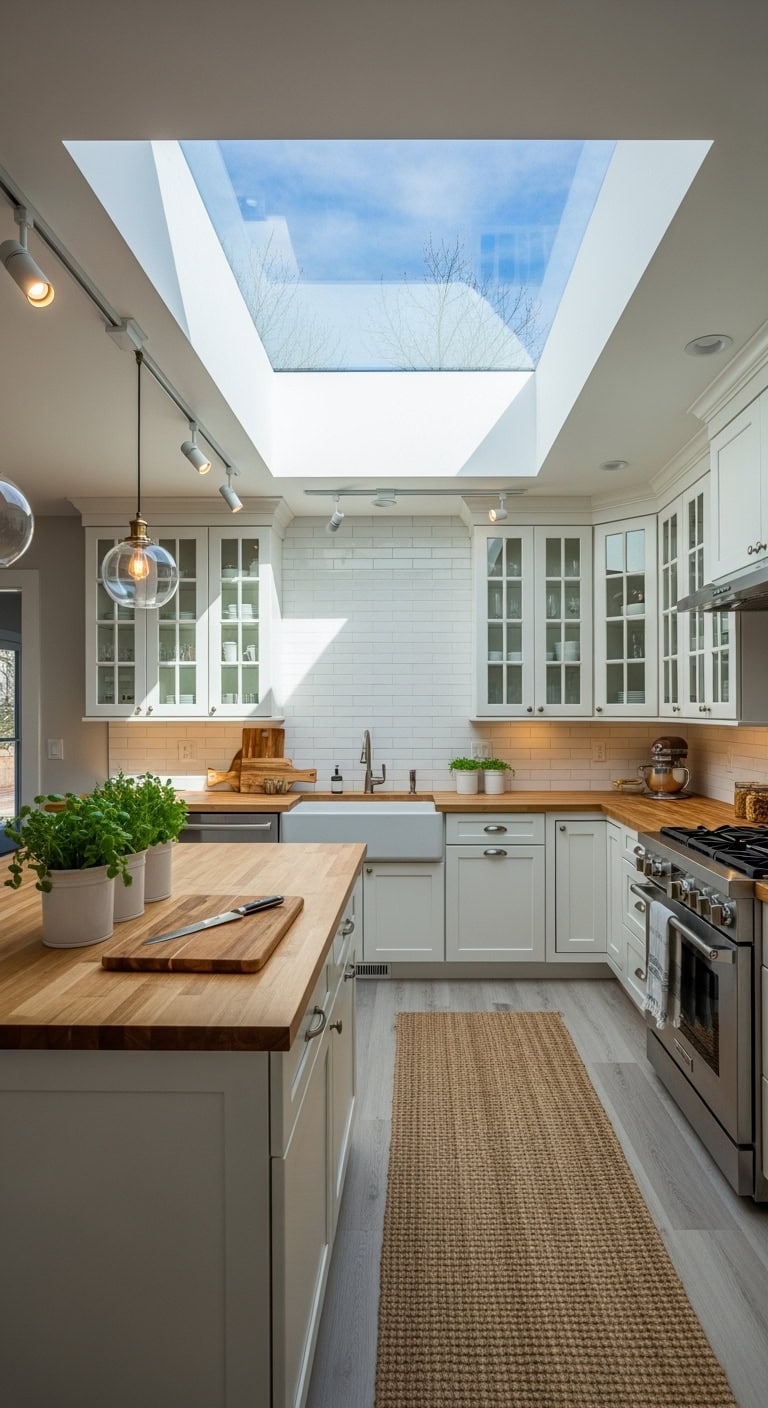 sunlit dreamy kitchen upgrade