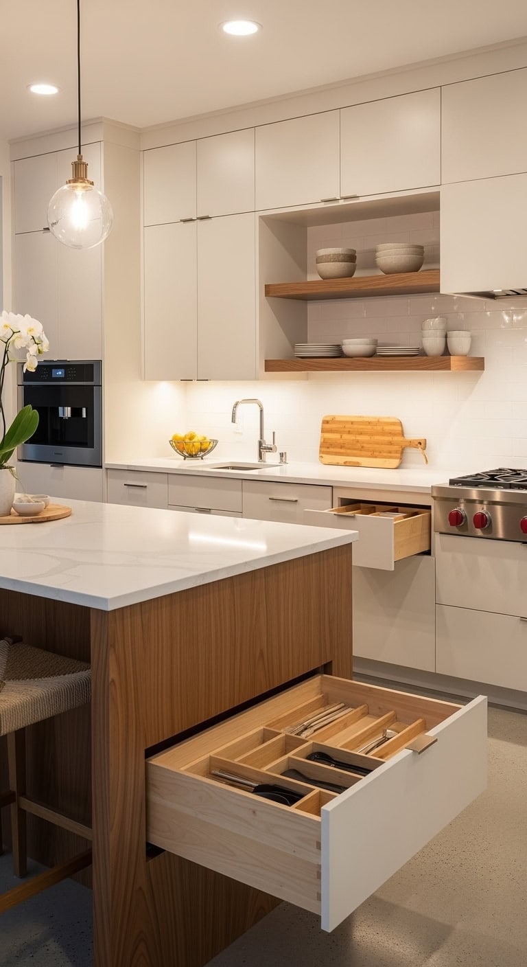 zen minimalist kitchen design