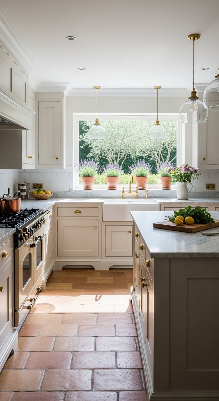 timeless terracotta kitchen design essence