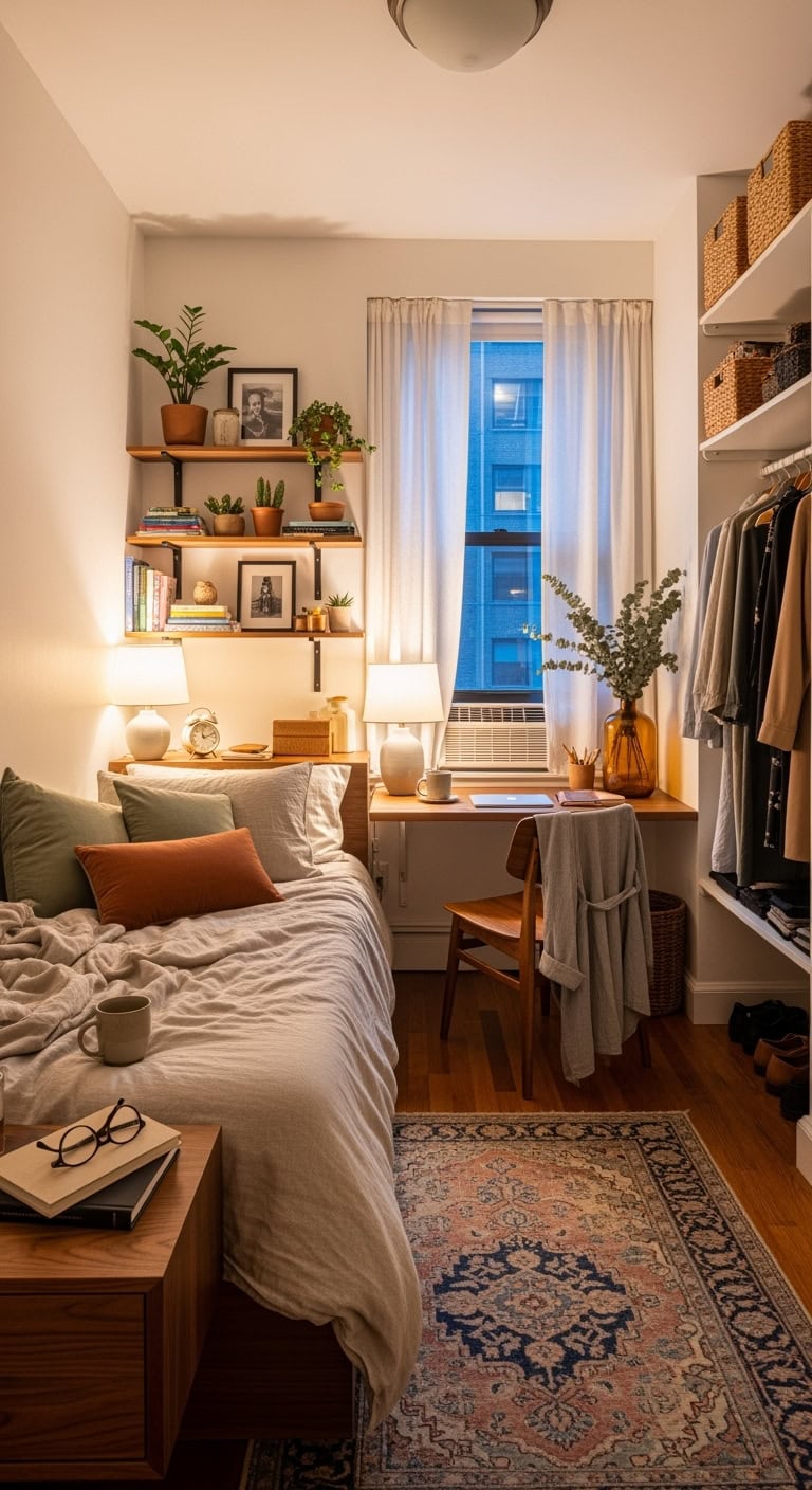 floating minimalist versatile functional nightstands