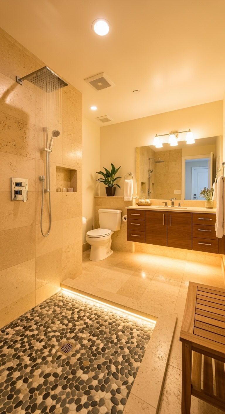 natural textured serene spa like