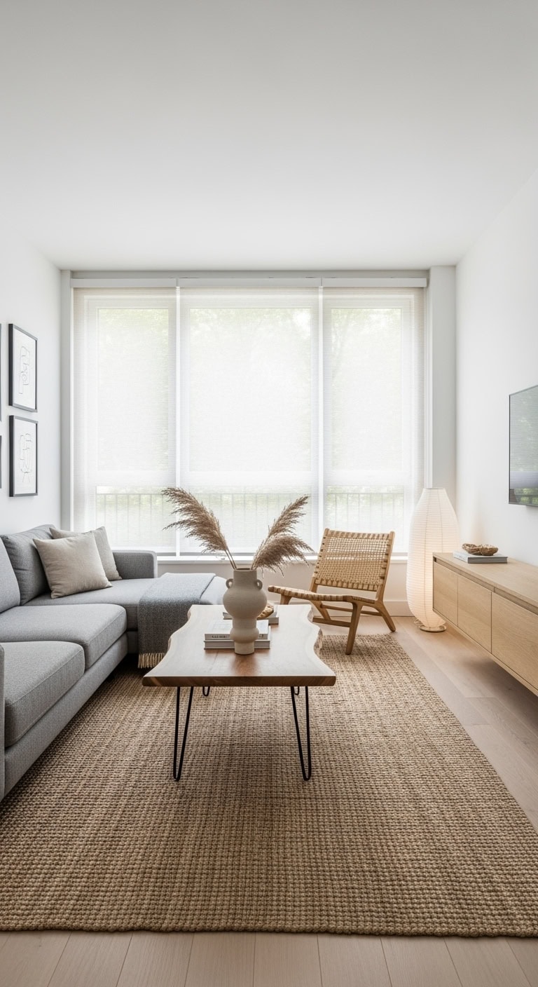 calm natural minimalist layered textures