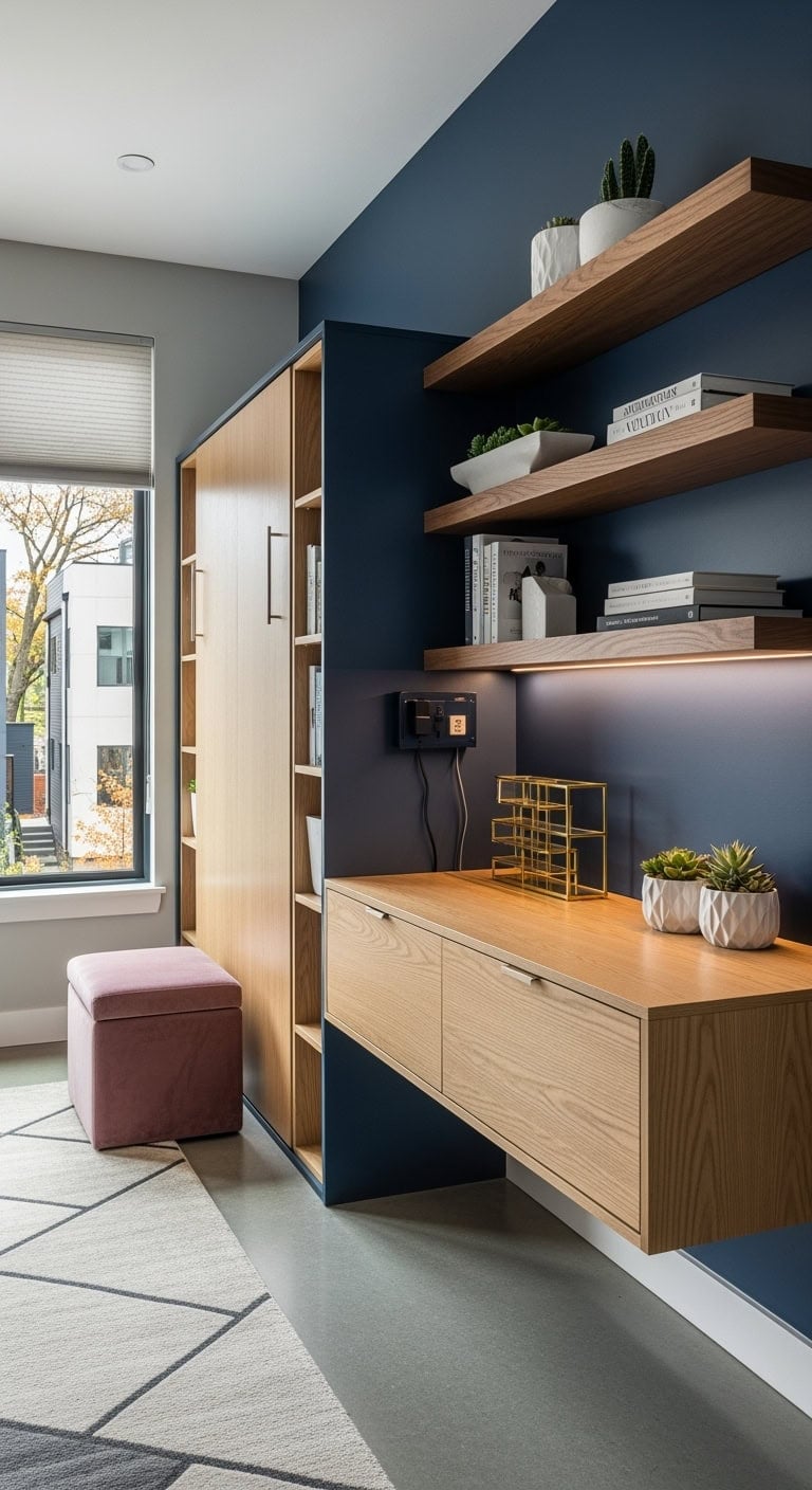 dual purpose modular smart bedroom