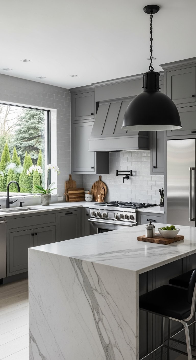 sleek sophisticated monochrome glamorous