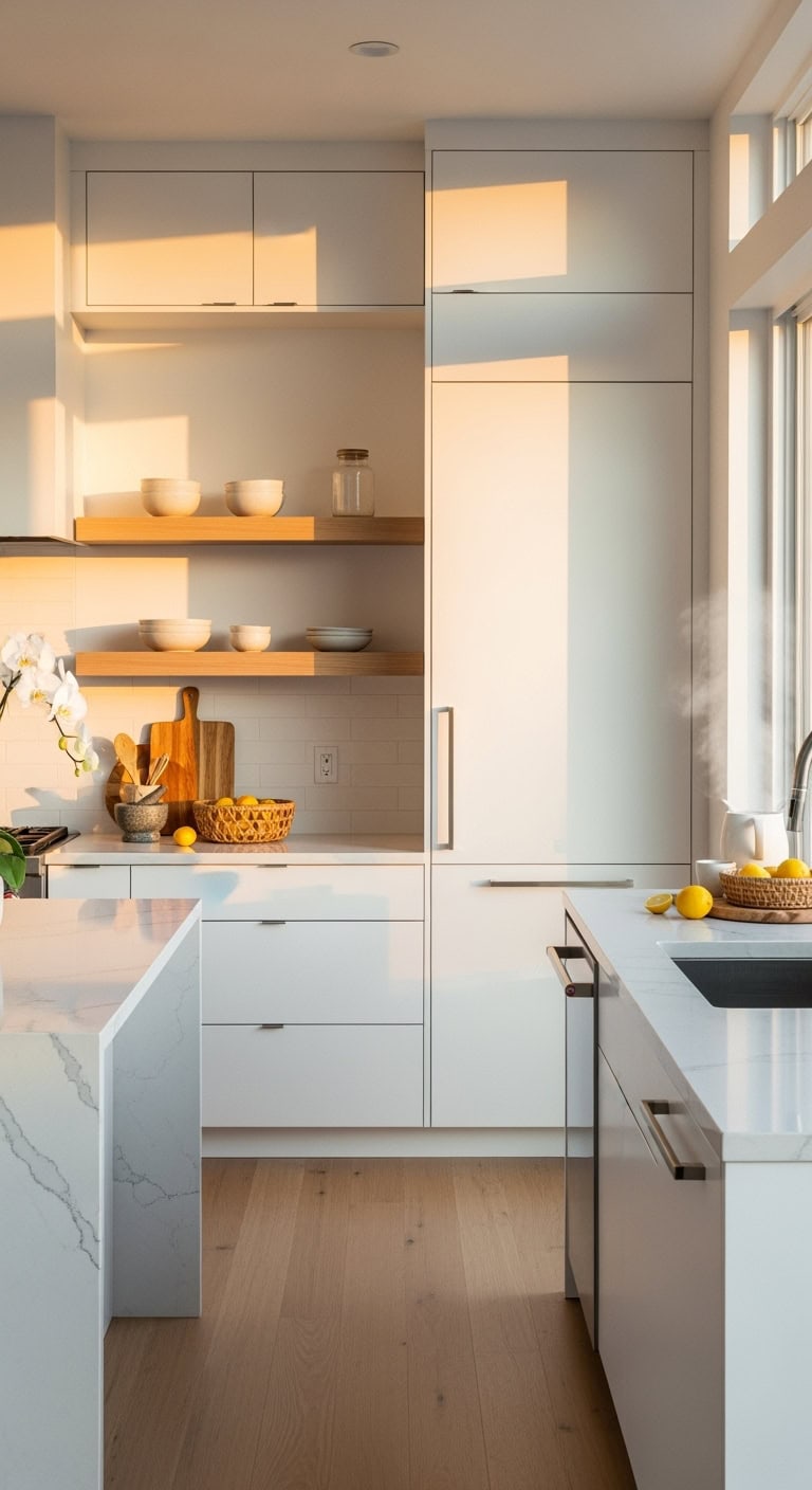 minimalist zen kitchen design