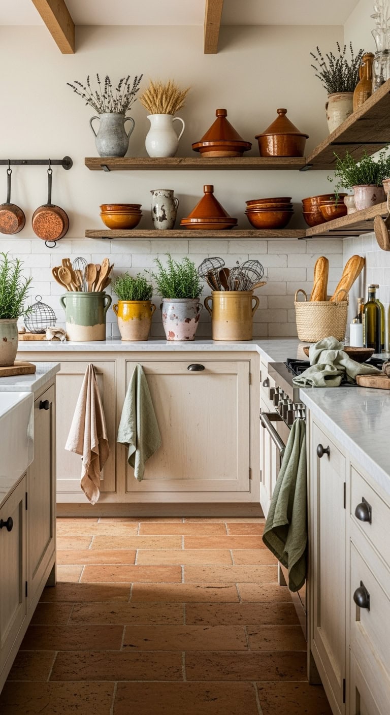 rustic elegance with clay