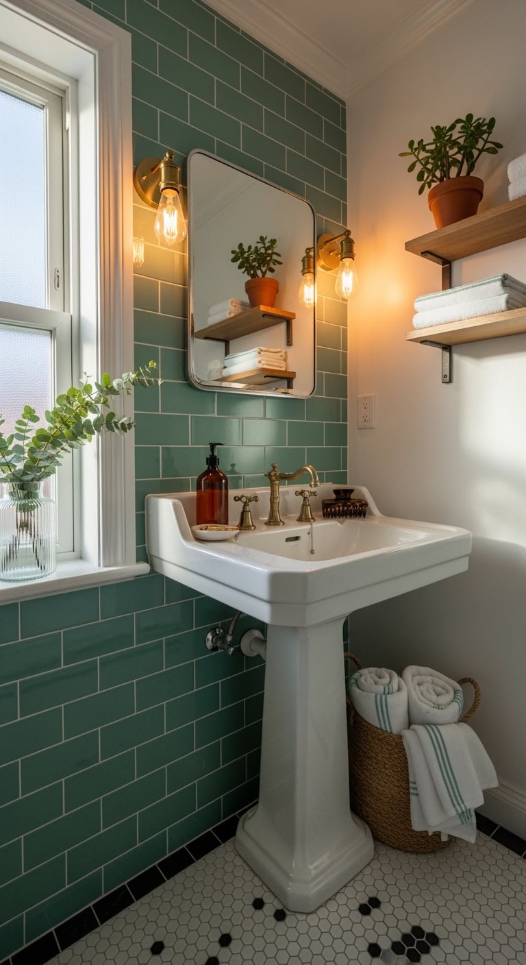 vintage glamour meets beachy sanctuary