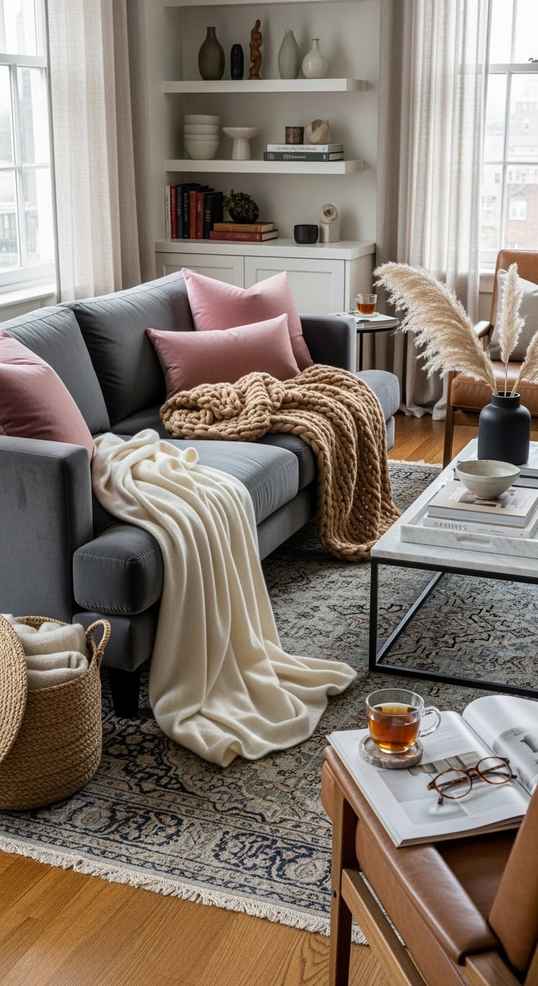 effortless layered curated cashmere