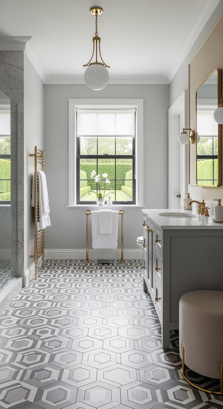 art deco champagne grey glamour