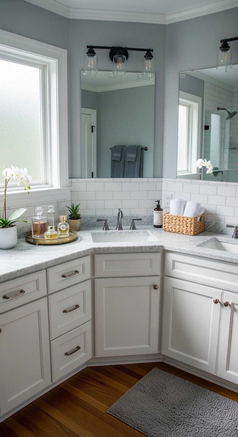 marble elevates bathroom with luxurious elegance