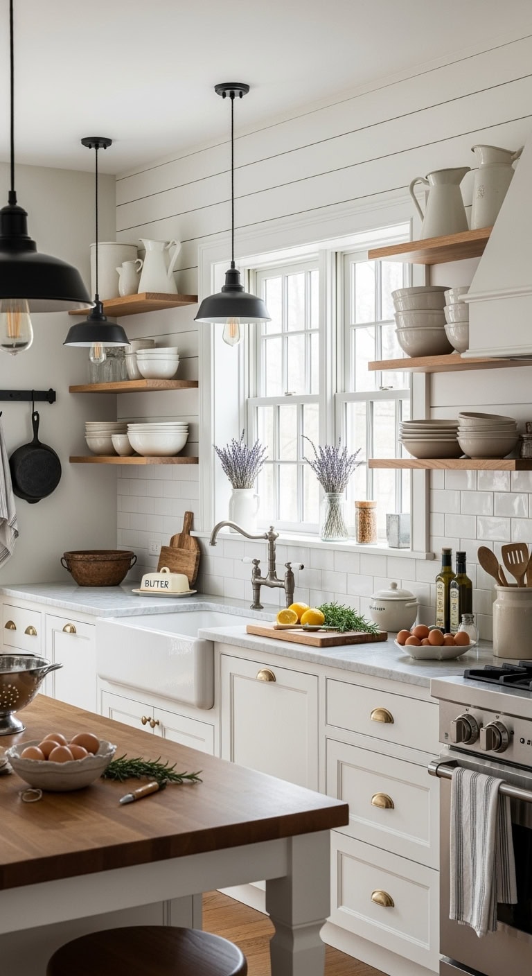 warm rustic textured farmhouse charm