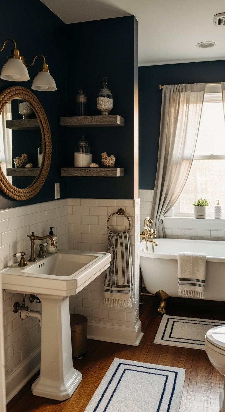 coastal cottage nautical design elements