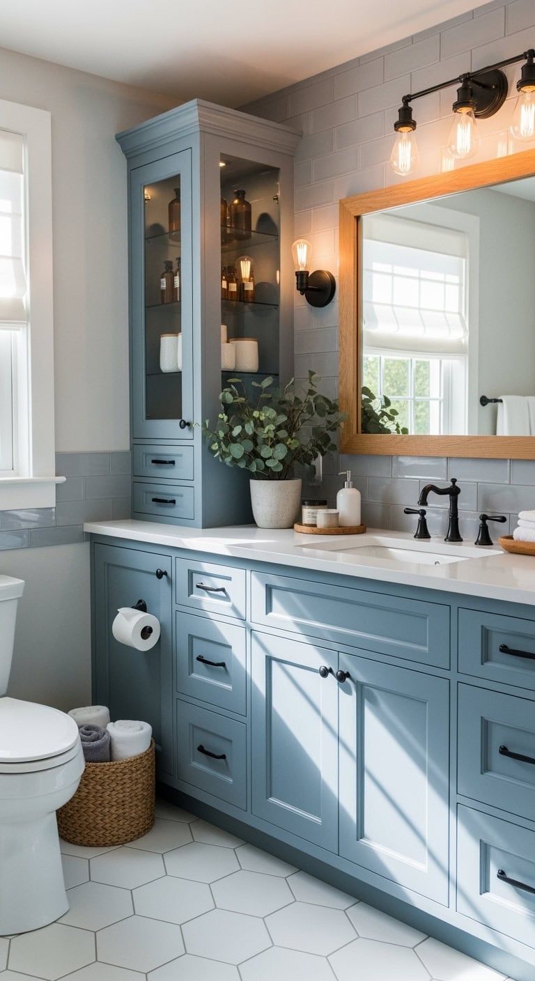classic coastal bathroom refresh