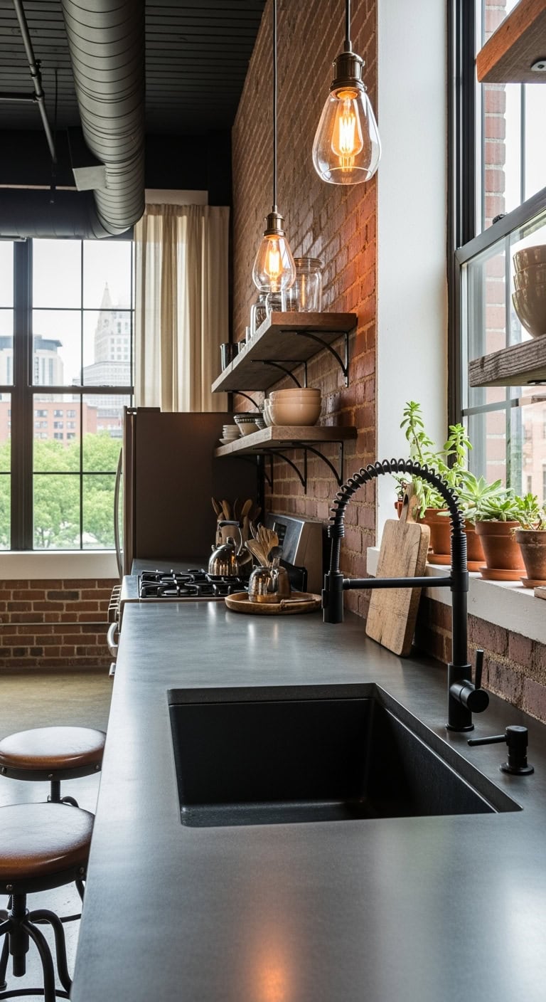 industrial chic aesthetic