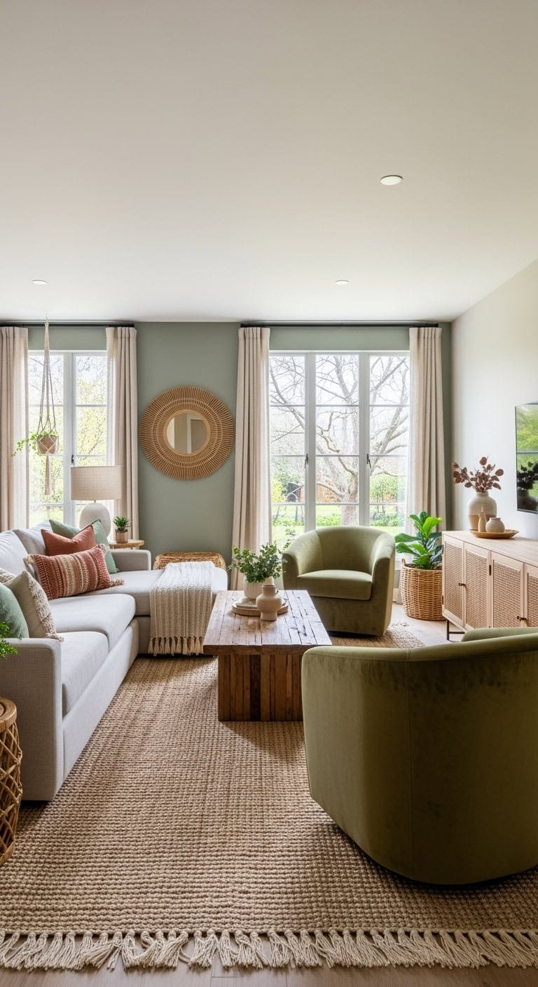 olive velvet boho luxe