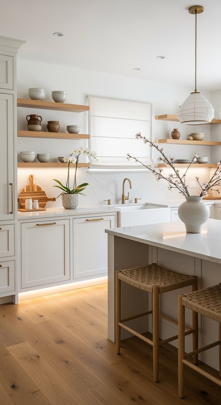 serene kitchen design essentials