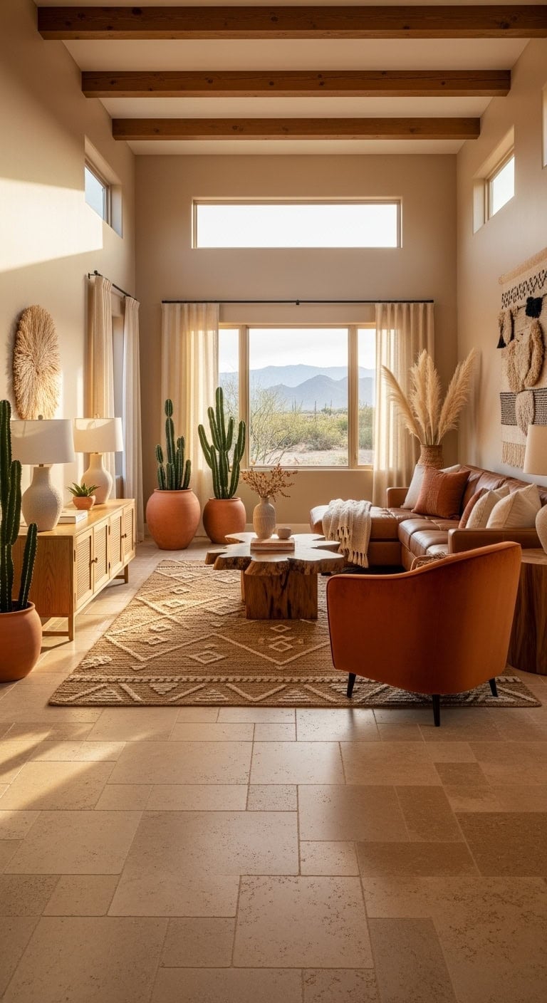 sun baked desert modern decor