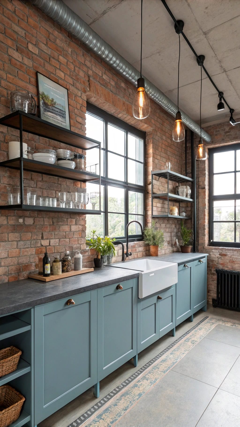 industrial chic with softness