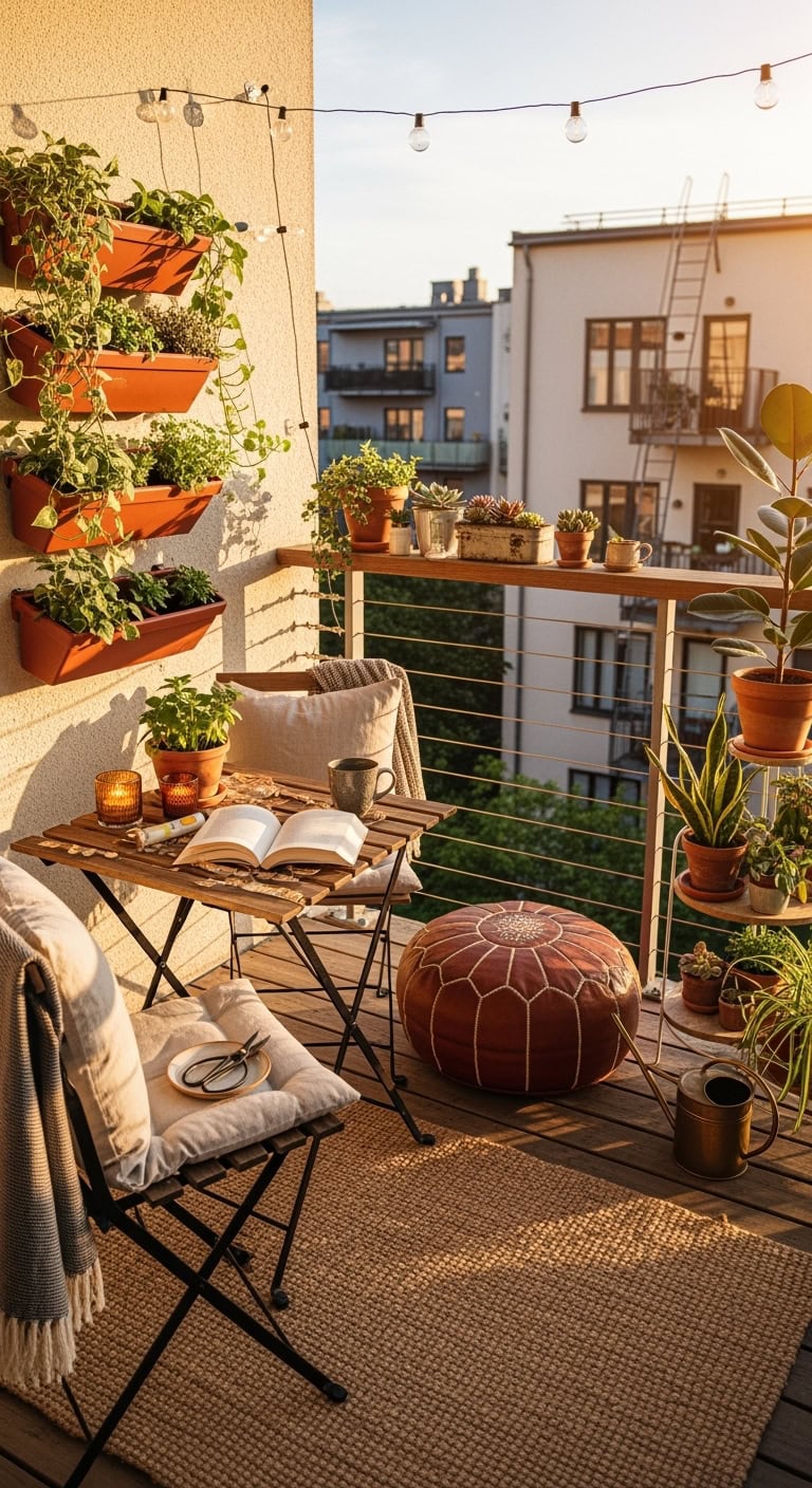 tiny balcony stylish transformation possibilities