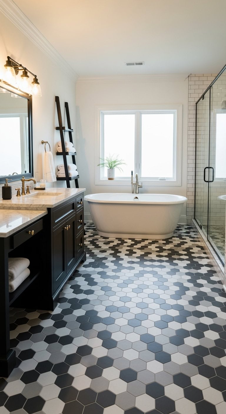 geometric grey pattern timeless