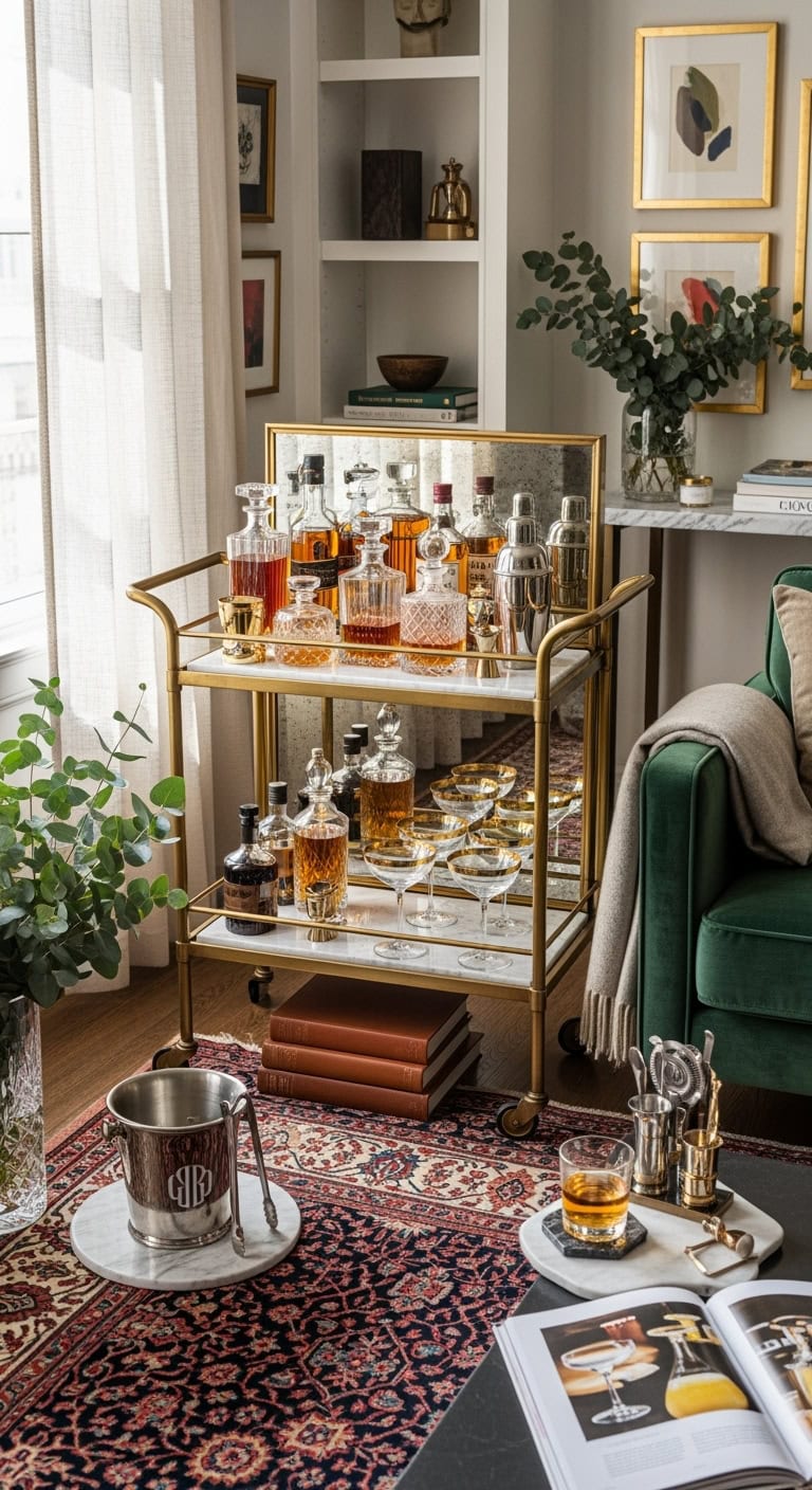 sophisticated stylish entertaining glamorous