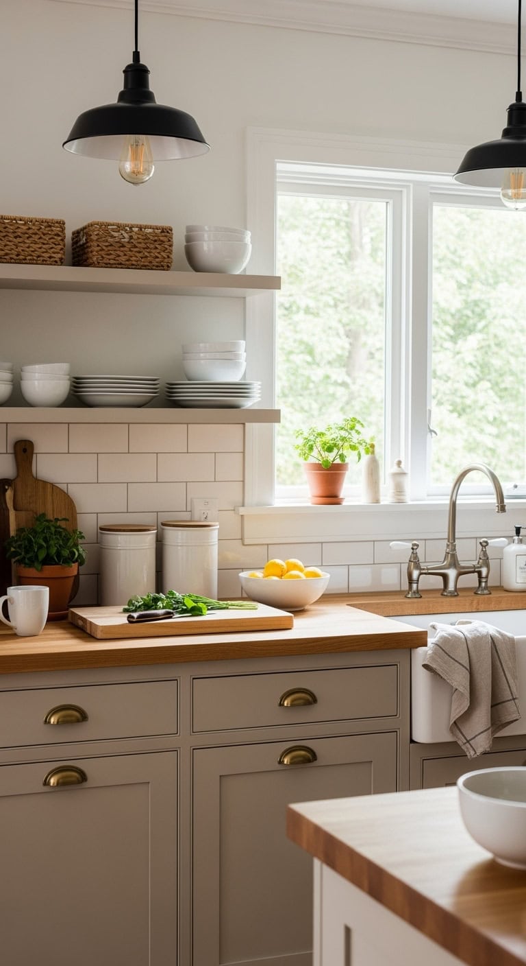 timeless simplicity in kitchens