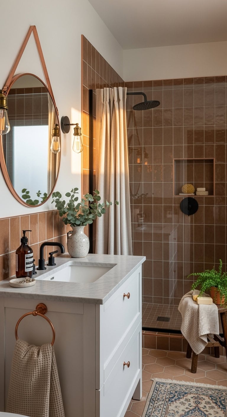 vintage industrial copper basin charm