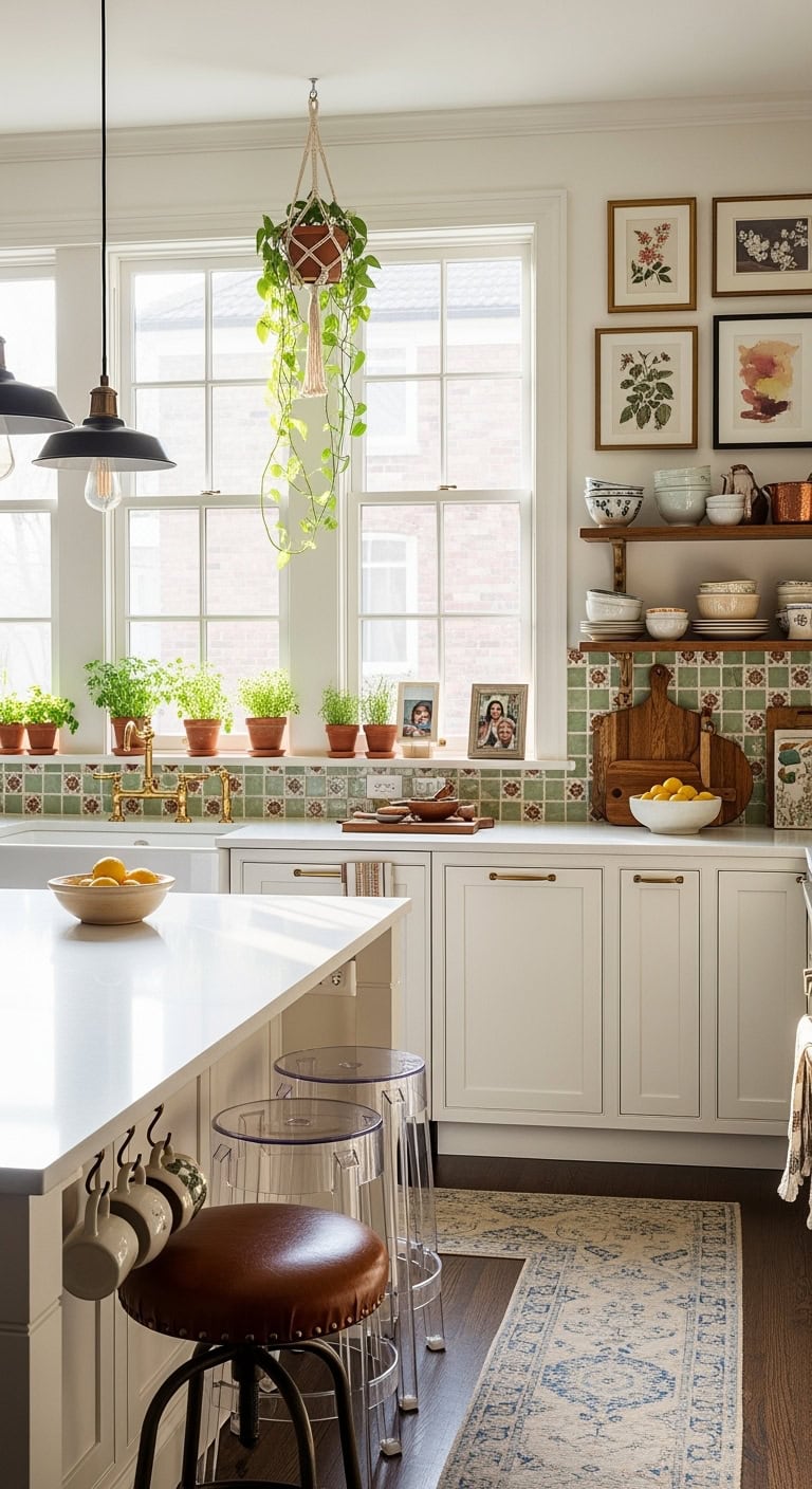 eclectic kitchen design inspiration