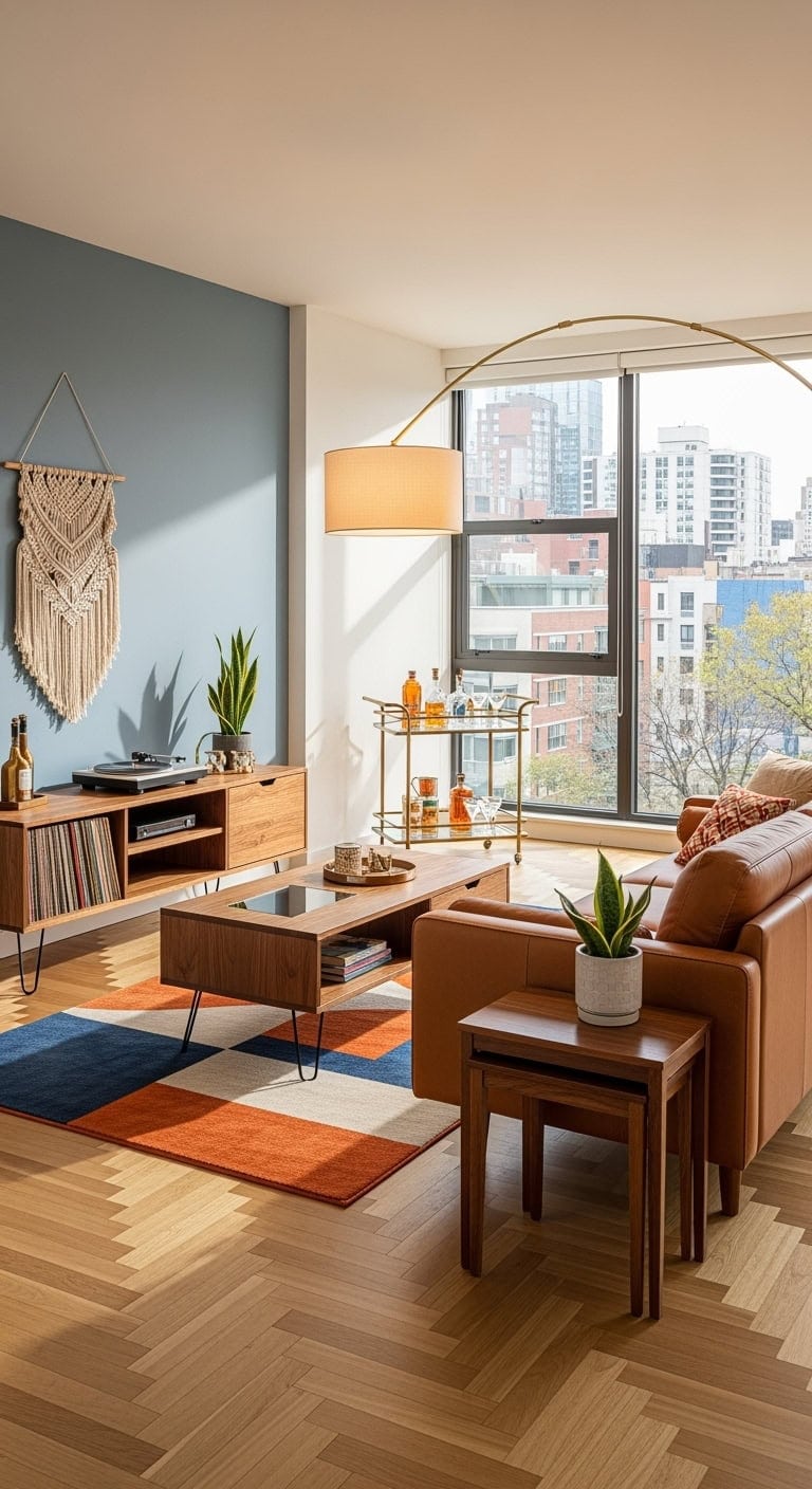 mid century modern vintage revival