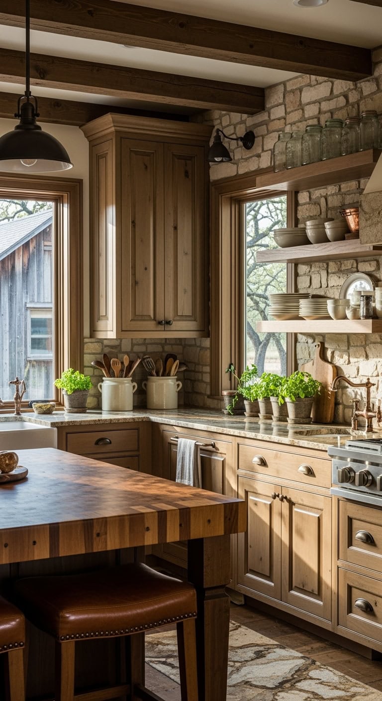 rustic charm meets modern comfort