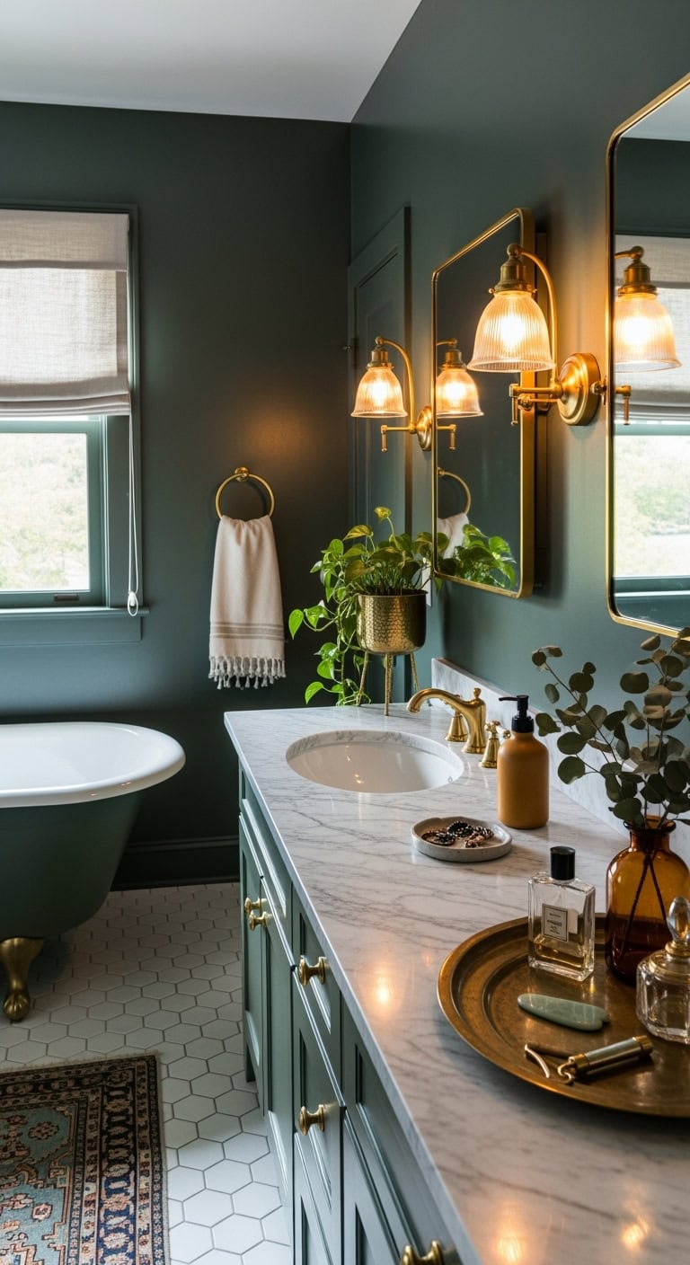 golden lighting glamour