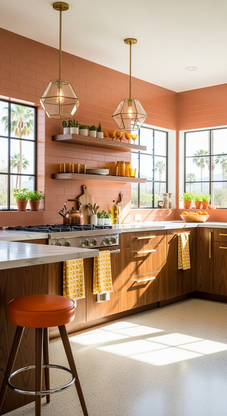 warm retro earthy minimalist