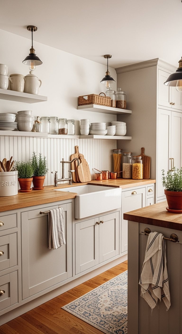 cozy cottage kitchen aesthetics