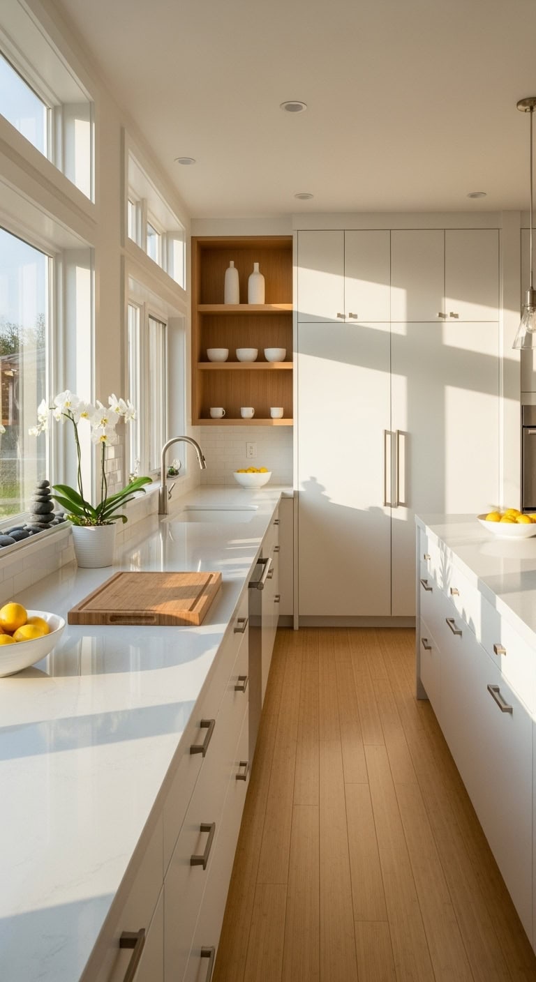 zen minimalist kitchen design