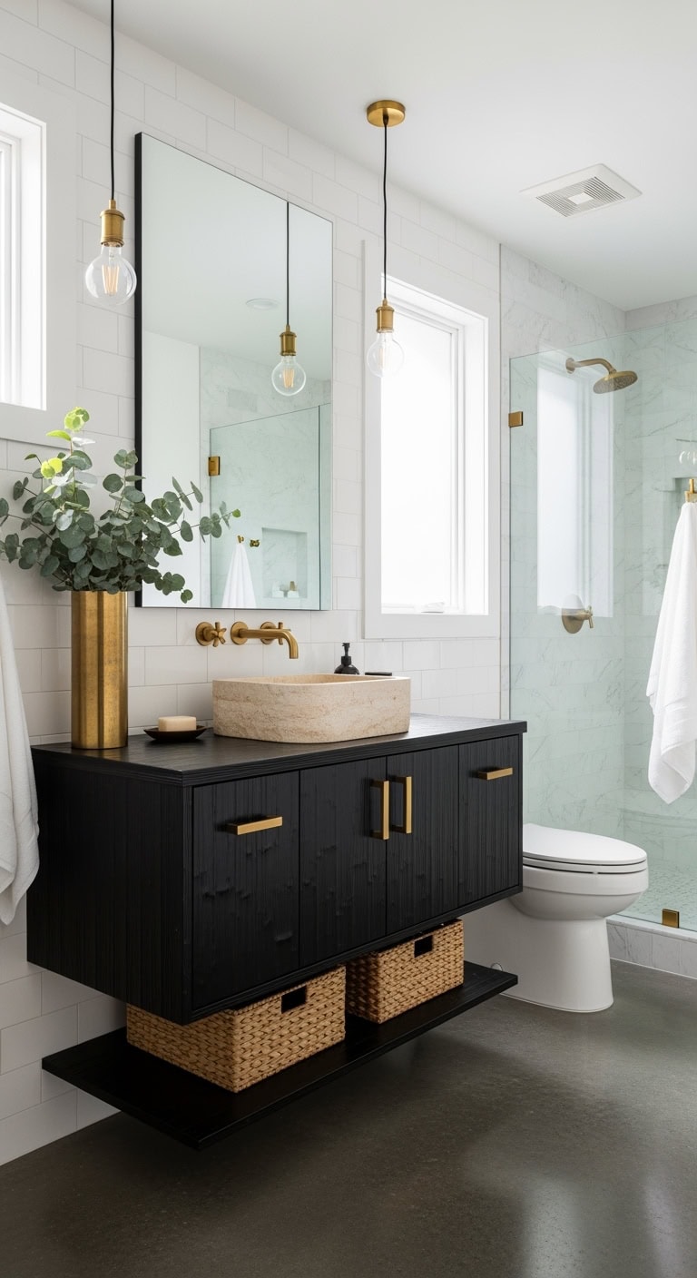 eco chic bamboo vanity sustainable luxury