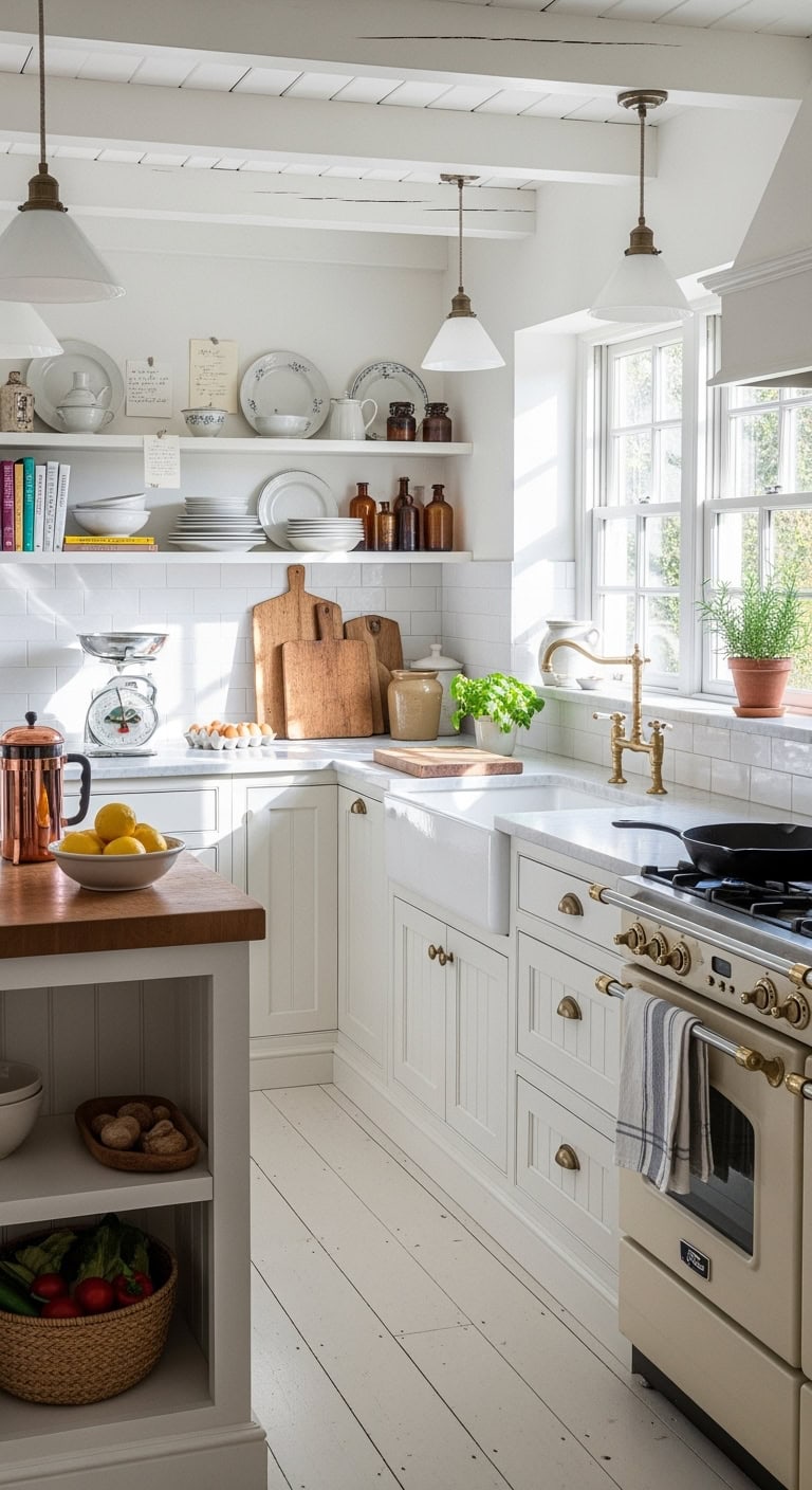 vintage hardware adds character and charm