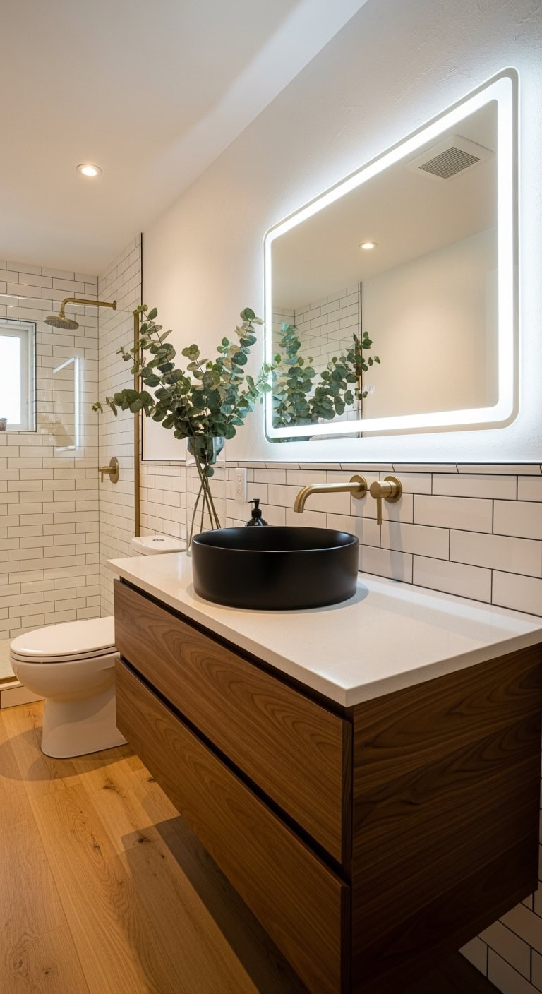 dramatic sleek modern statement making