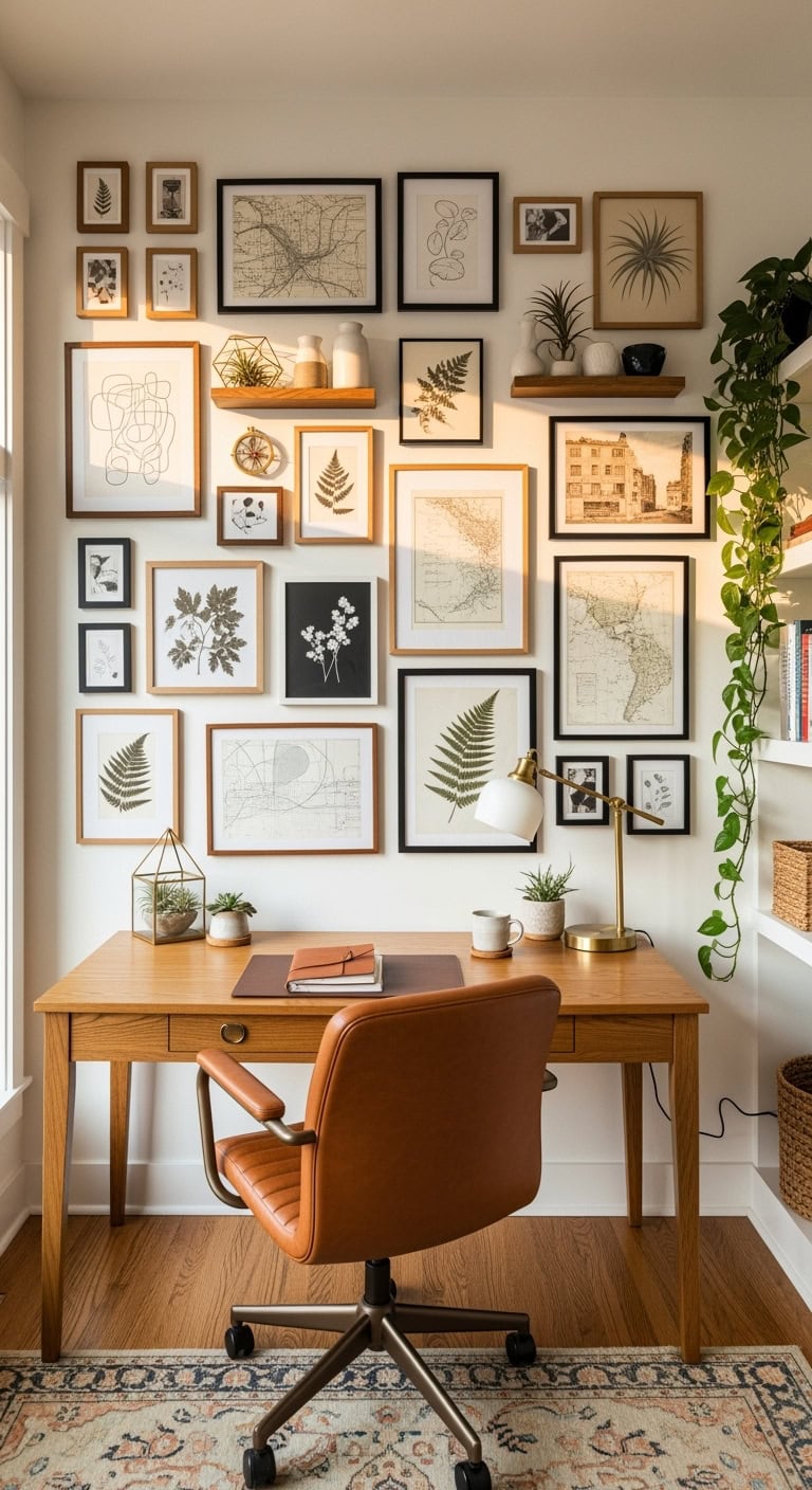 personalized mosaic backdrop workspace inspiration
