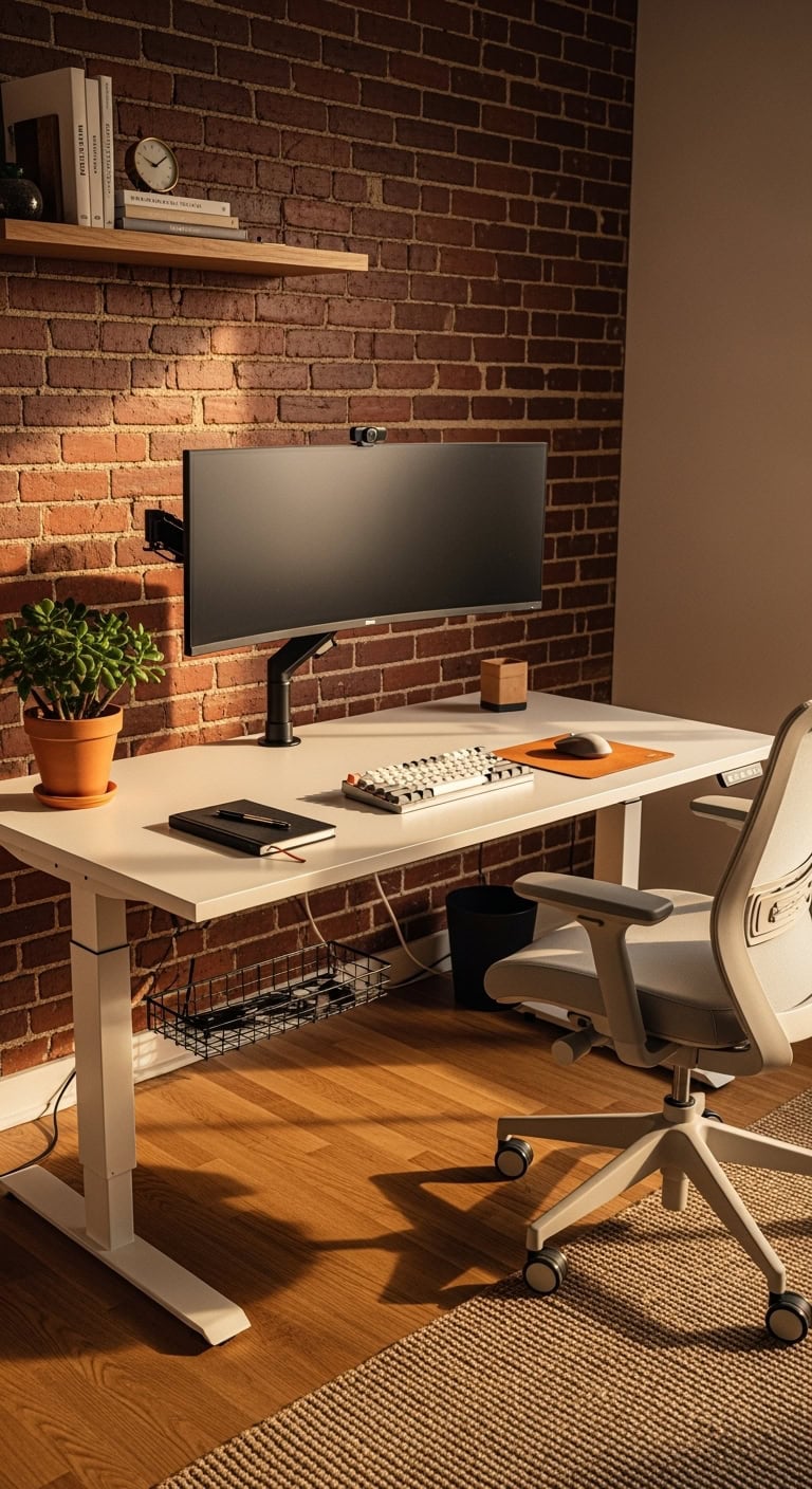 clean minimalist ergonomic balanced