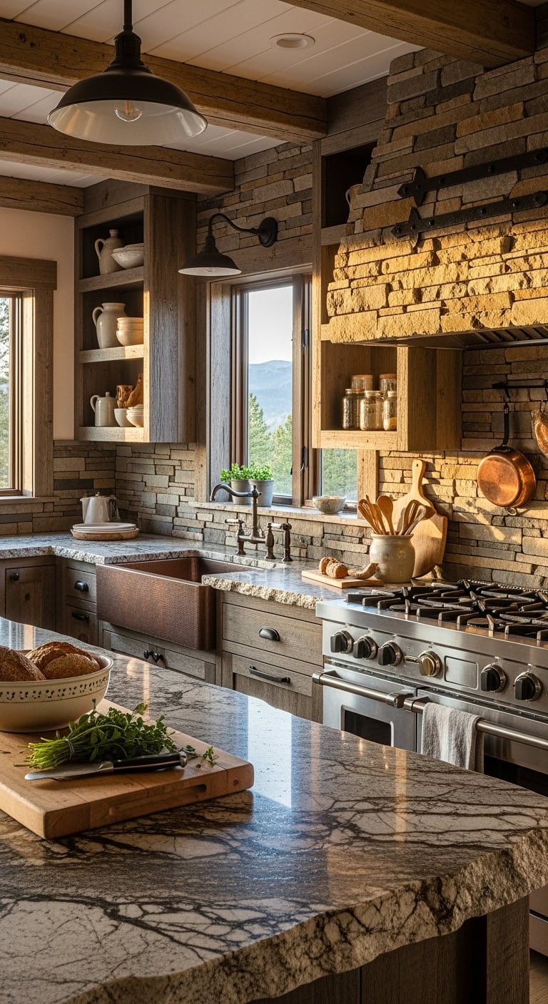 rustic charming natural cozy