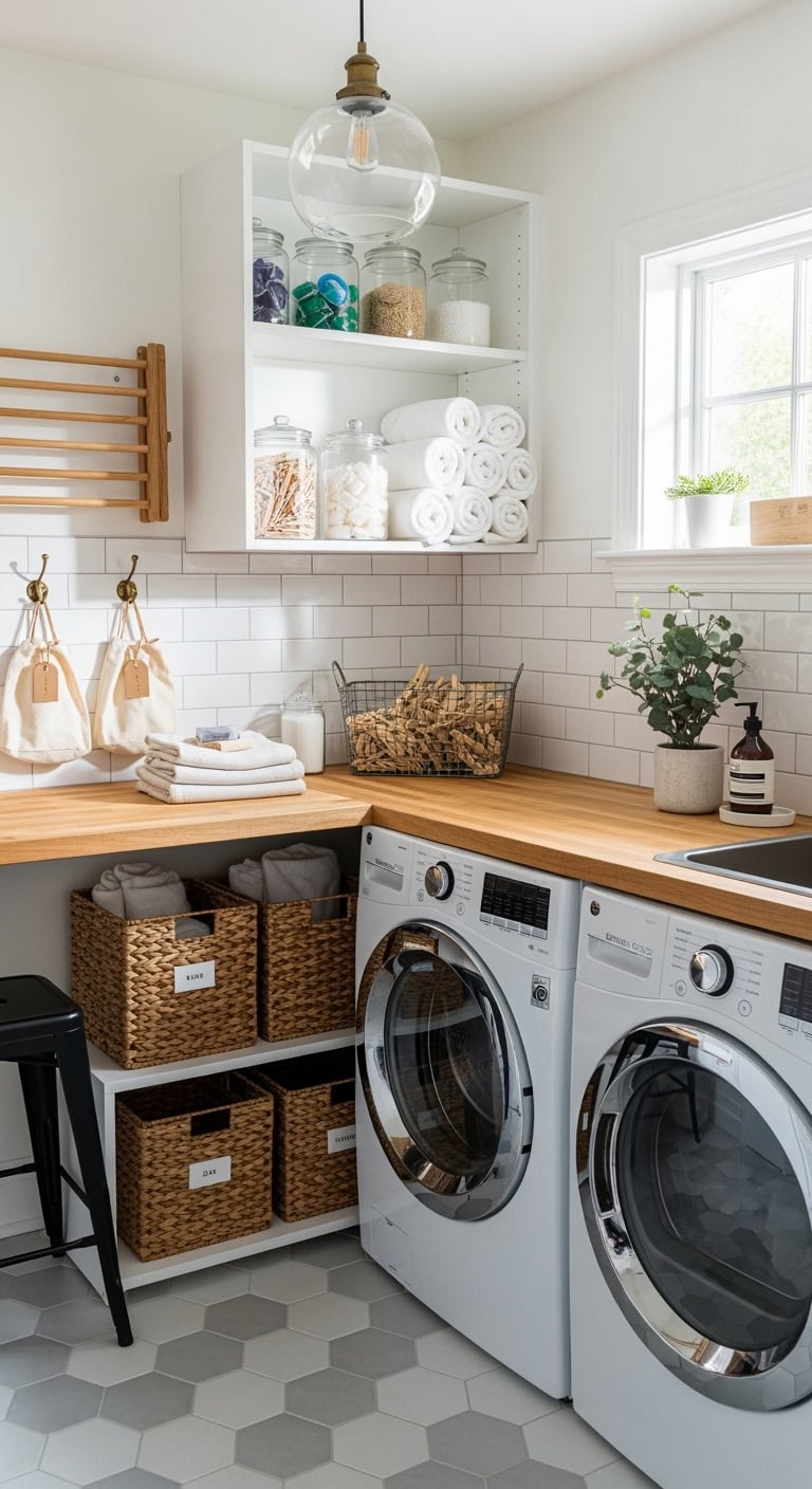 perfectly organized label making command center