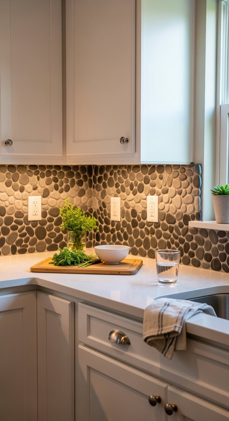 serene minimal textured calming