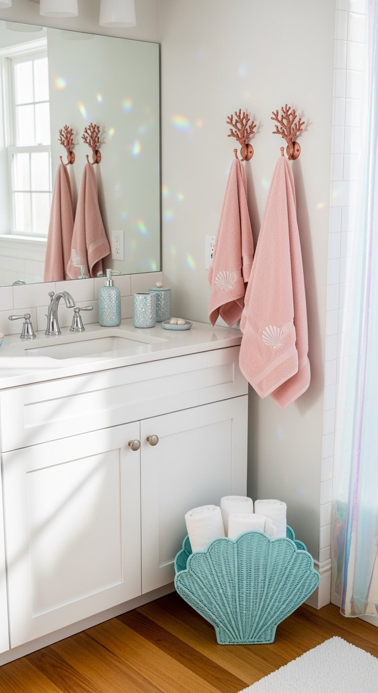 whimsical shimmering enchanted underwater paradise